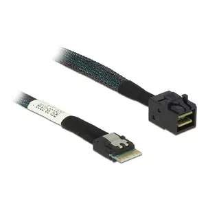 Кабель SAS DeLOCK 85081 0.5м Slim SAS SFF-8654 Mini SAS HD SFF-8643