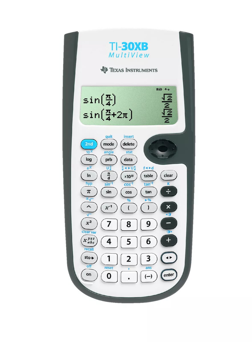 Texas Instruments TI-30XB MultiView zinātniskais kalkulators