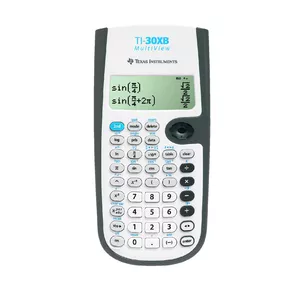 Texas Instruments TI-30XB MultiView Scientific Calculator, 16 Digits, 4-Line Display, Battery and Solar Powered