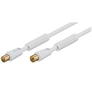 Coaxial Cable VALUE 11.99.4473 5m White