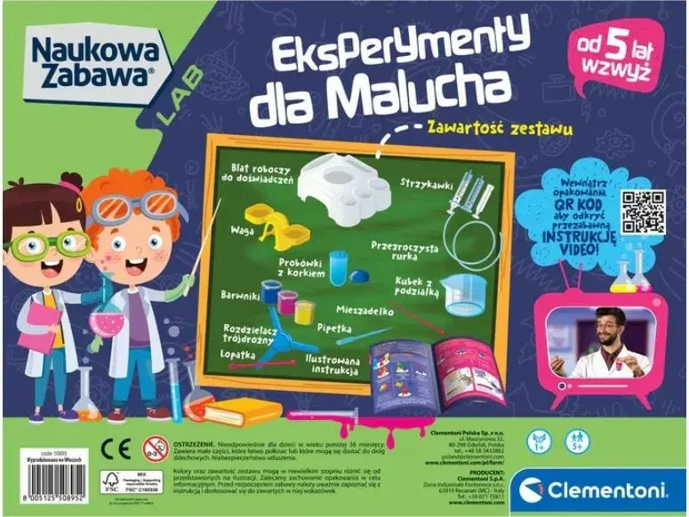 Clementoni 50895 — научный набор для малышей Photo 3