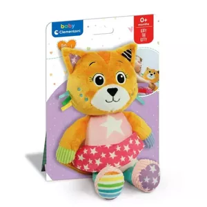 Stuffed toy cat Clementoni Baby 17923 plush soft toy for infants