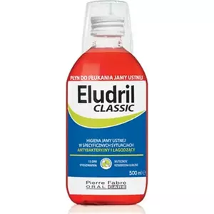 Mutes skalojamais līdzeklis Pierre Fabre ELUDRIL CLASSIC 500 ml, antiseptisks mutes šķīdums