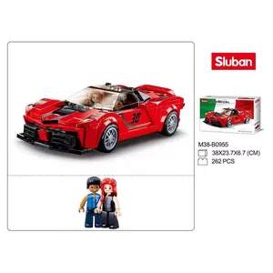 Building Set Sluban MODELBRICKS-RACING CAR 262PCS — 262-piece racing car construction kit