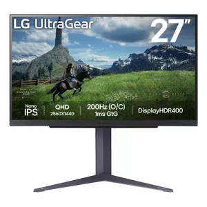 Монитор LG 27GS85QX-B 27" LCD Quad HD 2560 x 1440