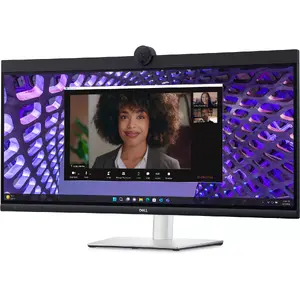 Изогнутый монитор Dell P3424WEB 34.1 дюйма, IPS, 3440 x 1440, 4K Ultra HD, встроенные динамики и USB-концентратор