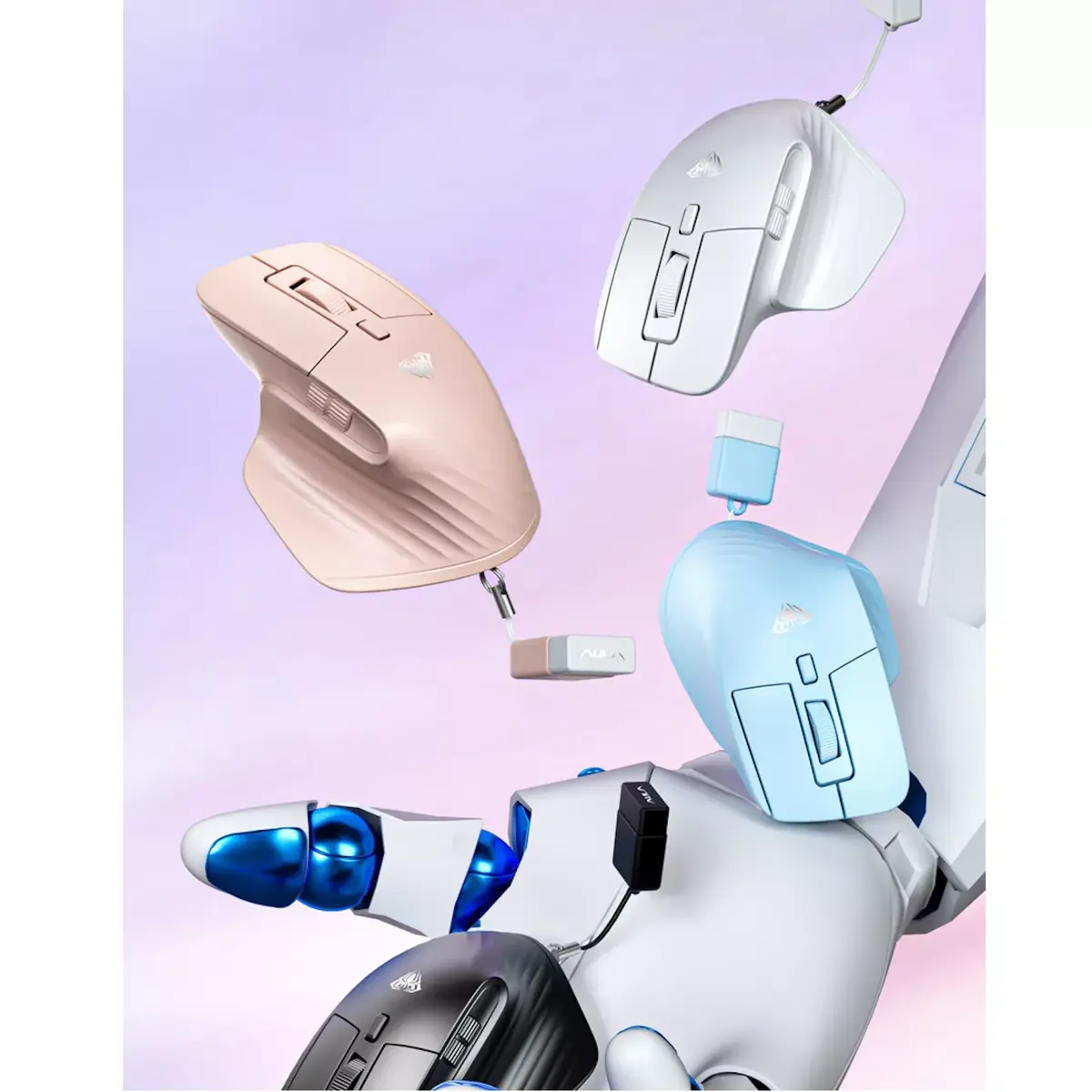 Игровая мышь AULA SC150 2в1 беспроводная/проводная Photo 4