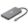Док-адаптер AULA OT-95117 USB‑C на HDMI/VGA/LAN Photo 2