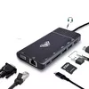 Док-адаптер AULA OT-95117 USB‑C на HDMI/VGA/LAN Photo 3
