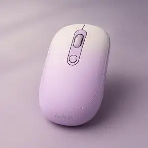 Mouse AULA AM207 2.4G Wireless 4 Buttons 800-1900dpi Purple