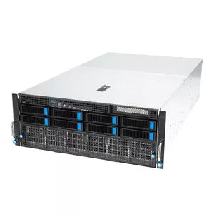 Rack server ASUS ESC8000A-E12-SKU2 (4U) — supports 2× AMD EPYC 9004, DDR5 up to 6 TB, 24 DIMM, 3000W PSU