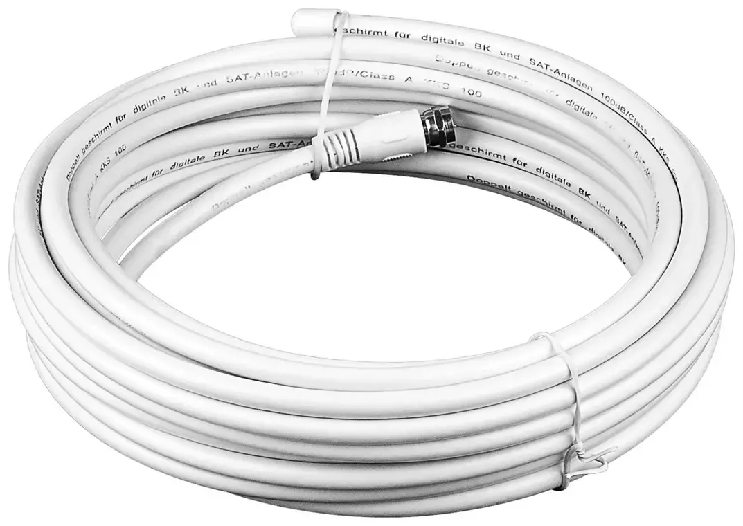 Koaksiālais antenas kabelis Goobay 100 dB Photo 2