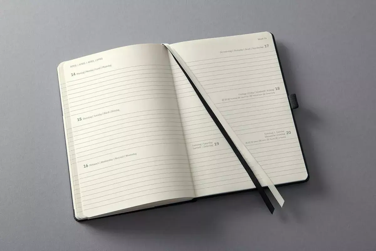 Personal diary Sigel Weekly planner Conceptum 2025 Photo 2