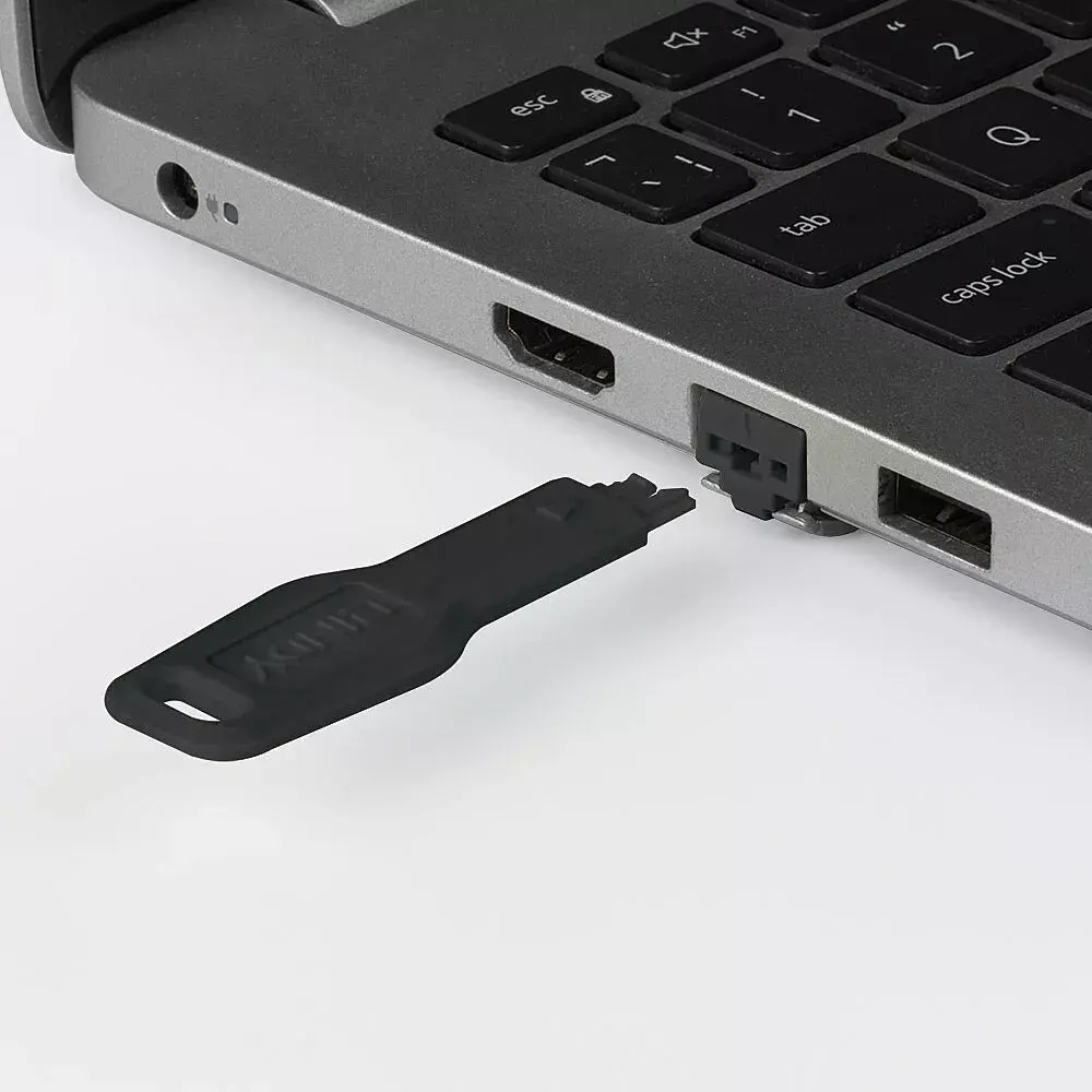 Port blocker key Lindy RJ-45 Black Photo 2