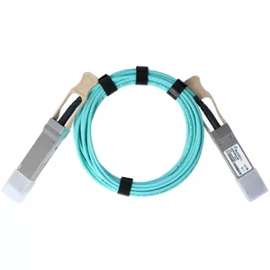 AOC кабель BlueOptics 100FRRA0100-BO QSFP28 InfiniBand 10 м Синий