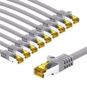 Tīkla kabelis Goobay 69521 RJ-45 Cat7 5m Pelēks