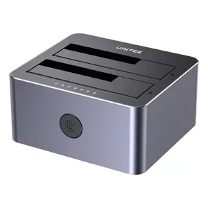 Storage Drive Docking Station UNITEK Y-3026GY01-EU USB 3.2 Gen 1 Type-B Grey