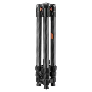 Tripod K&F Concept K-series K254C2 with ball head — lightweight compact carbon-fiber travel tripod
