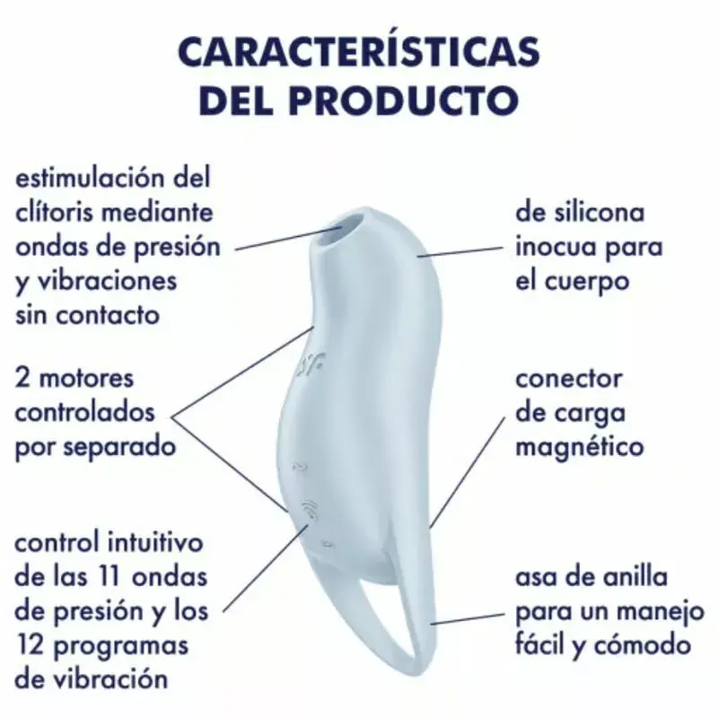 Klitorālais stimulators Satisfyer Pocket Pro 1 Photo 4
