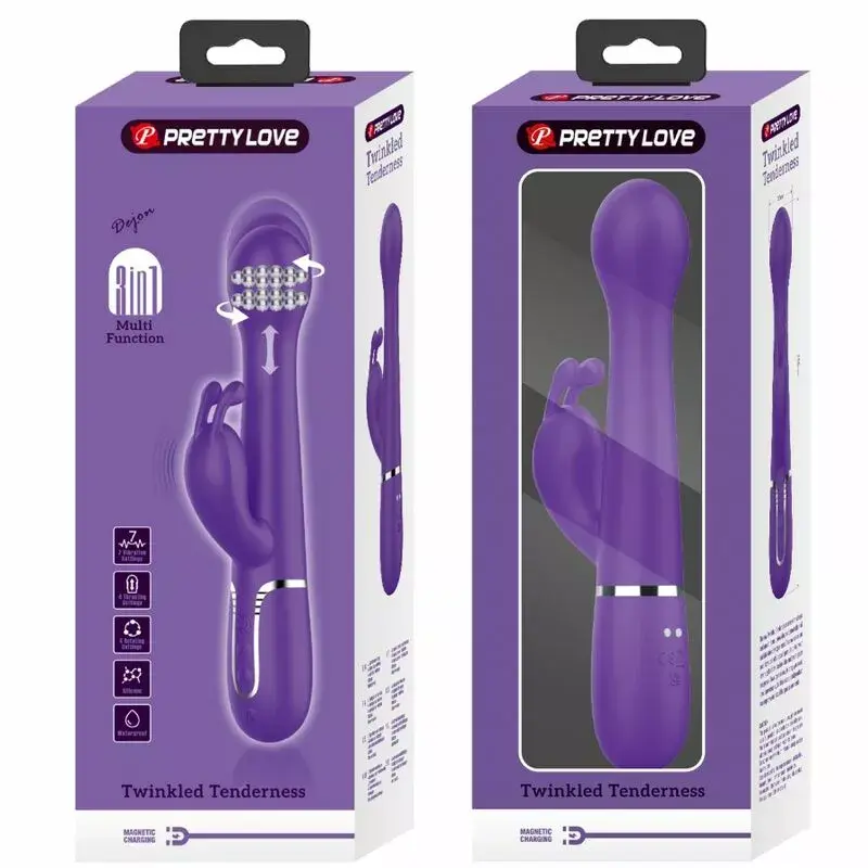 Вибратор Pretty Love DEJON RABBIT Photo 11