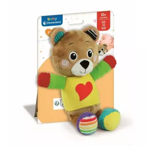 Stuffed toy bear Clementoni Baby 17924 — soft plush toy, model 17924