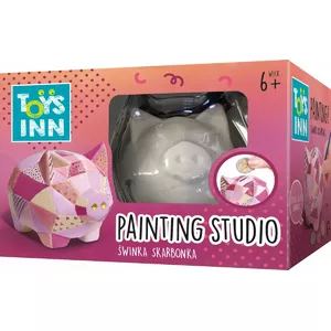 Stnux Painting Studio Фигурка-копилка — неокрашенная керамическая модель для росписи