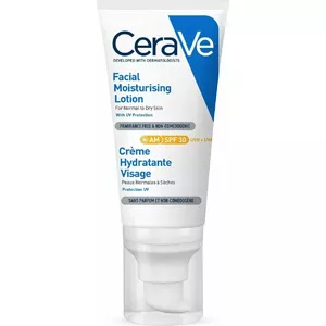 Mitrinošs sejas krēms CeraVe SPF30 mitrinošs, nekomedogēns