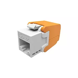 Keystone джек SOLARIX SXKJ-5E-UTP-WH-SA CAT5E UTP, модульный сетевой разъём, белый