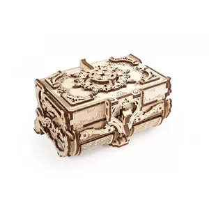 3D Puzzle UGears Antique Box 185 pcs Recommended Age 8+