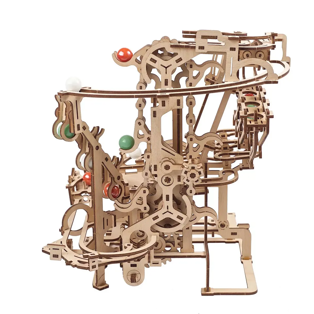 UGears Marble Run Chain Hoist модель набор Photo 3