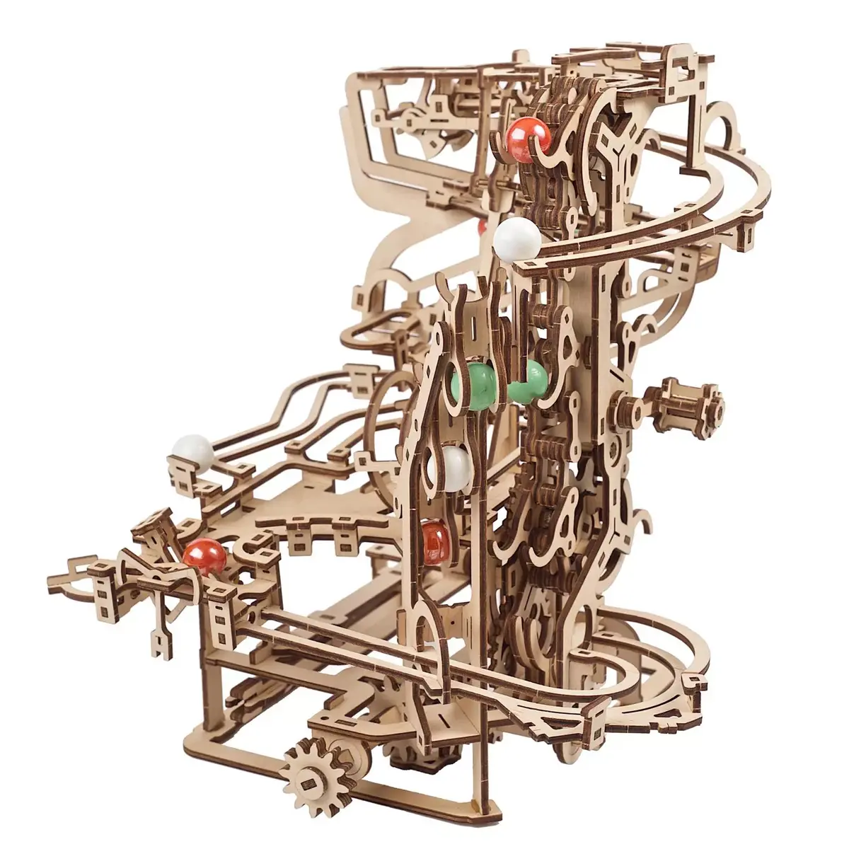UGears Marble Run Chain Hoist модель набор Photo 4