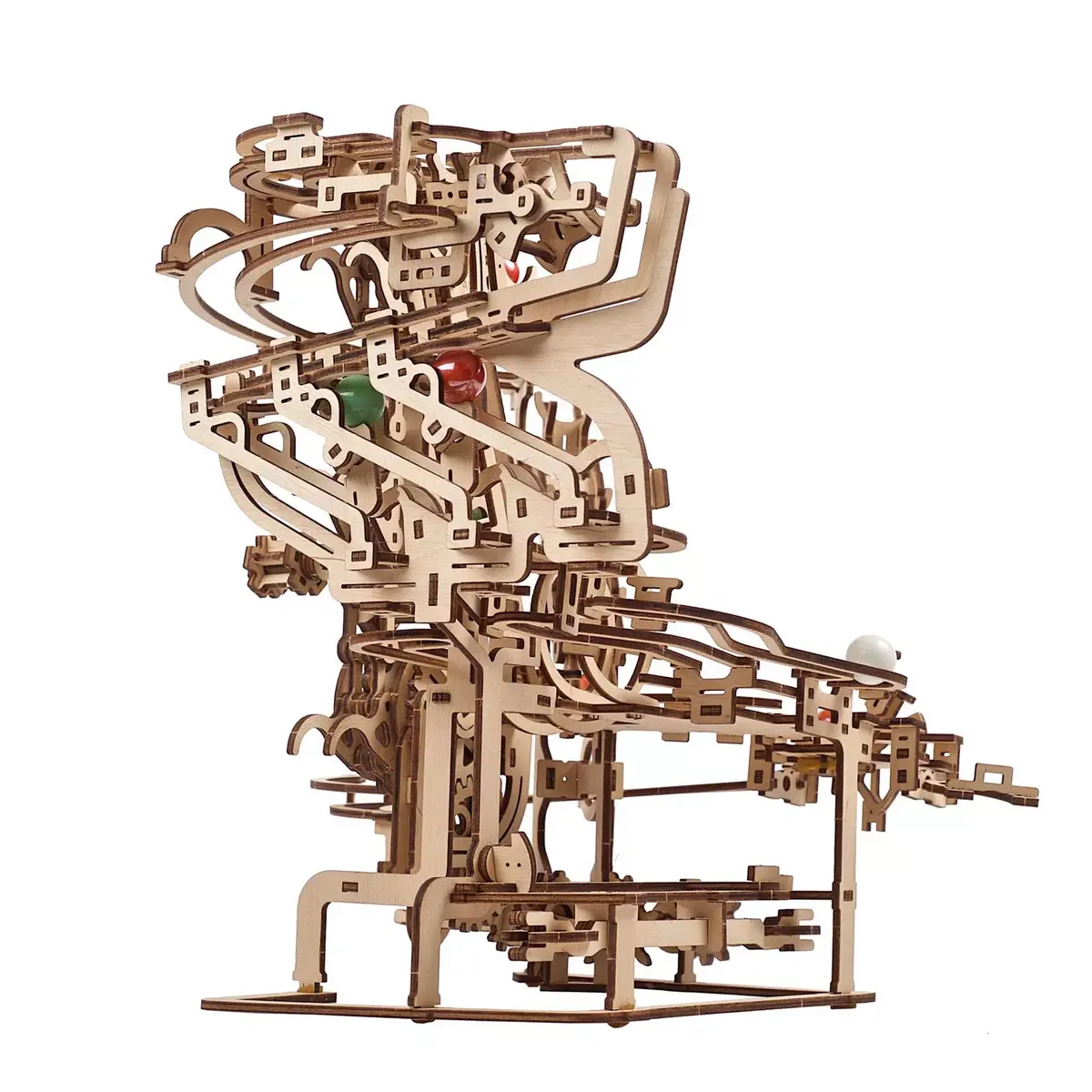 UGears Marble Run Chain Hoist модель набор Photo 7
