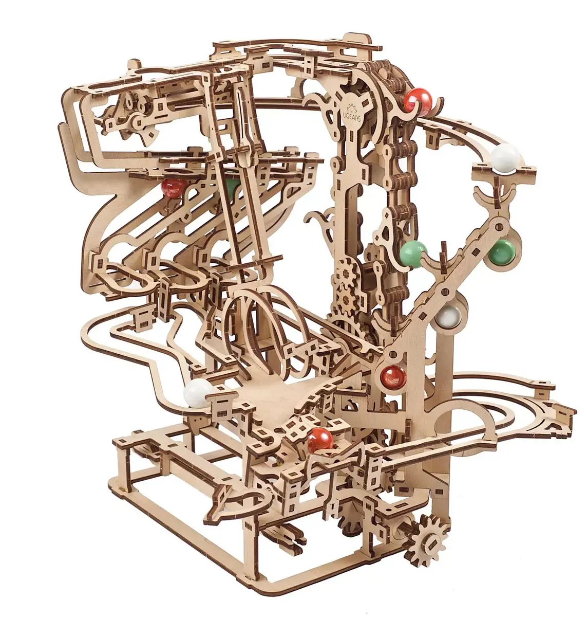 UGears Marble Run Chain Hoist модель набор Photo 8