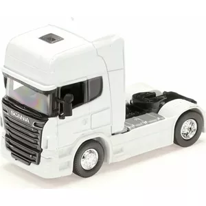 Die‑cast truck model Welly Scania R730 V8 1:64 scale, single-piece collectible