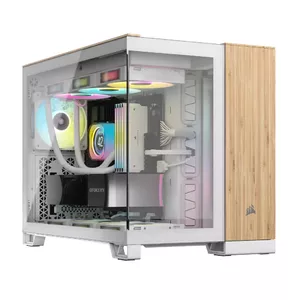 Computer case Corsair CC-9011288-WW Midi Tower Bamboo, White