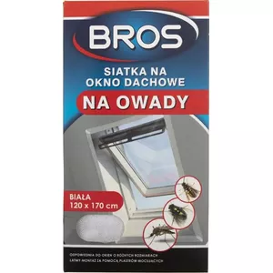 Roof window insect net BROS 120 x 170 cm, white