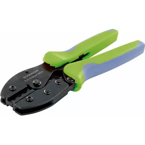 Cable Crimper Schwaiger SOZG0100 Black Blue Green 444g