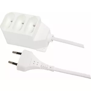 Удлинитель Jonex PS-362 P, 3 розетки, 2.5A, 3м, белый