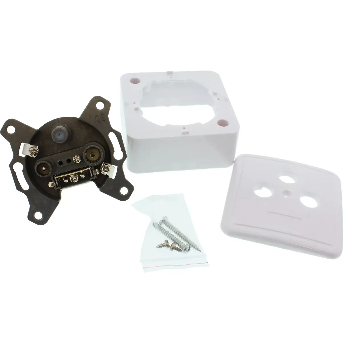 InLine Antenas ligzda aizsargāta AP/UP komplekts 69983 Photo 2