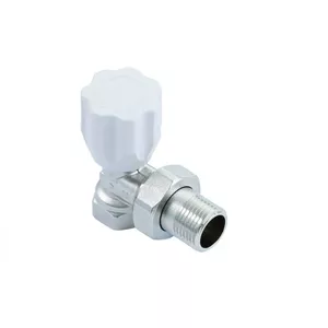 Angle radiator valve kfa² 1/2" model 750-160-15 for heating systems