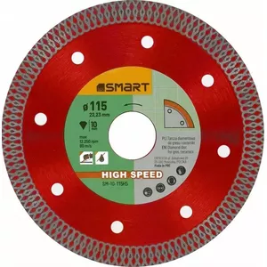 Cutting Disc Smart SM-10-115HS 115 mm High Speed for Metal and Stone