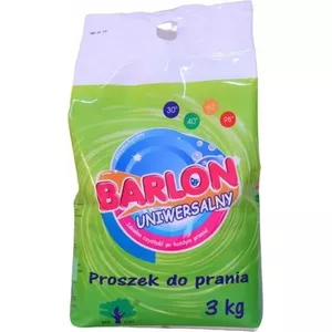 Washing powder Barlon Universal 3 kg, laundry detergent powder, for mixed fabrics