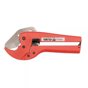 Pipecutter YATO YT-2231 manual pipe cutter for PVC, red