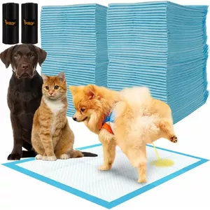 Pet hygiene pad Purlov 60×40 cm, 100 pcs, disposable absorbent underpad