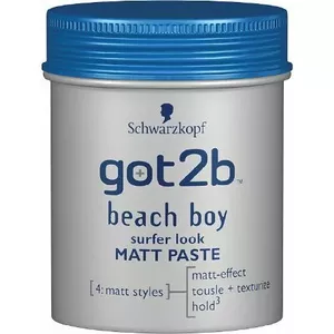 Паста для укладки волос Schwarzkopf Got2b Beach Boy матирующая моделирующая 100 мл