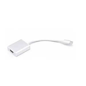 USB-C to HDMI and USB adapter, Partner Tele.com, model 5903396020278, white