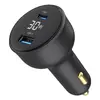 Авто‑зарядка Gembird TA-UC-AC2PD30LCD-CAR-01 USB‑C 30 Вт Photo 4