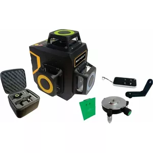 Laser level Smart 06-03030GM Green 30 m — self-leveling laser for alignment and leveling