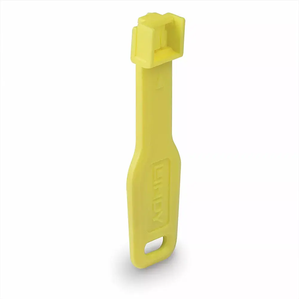Porta bloķētājs Lindy RJ45 Port Locks Yellow Photo 2