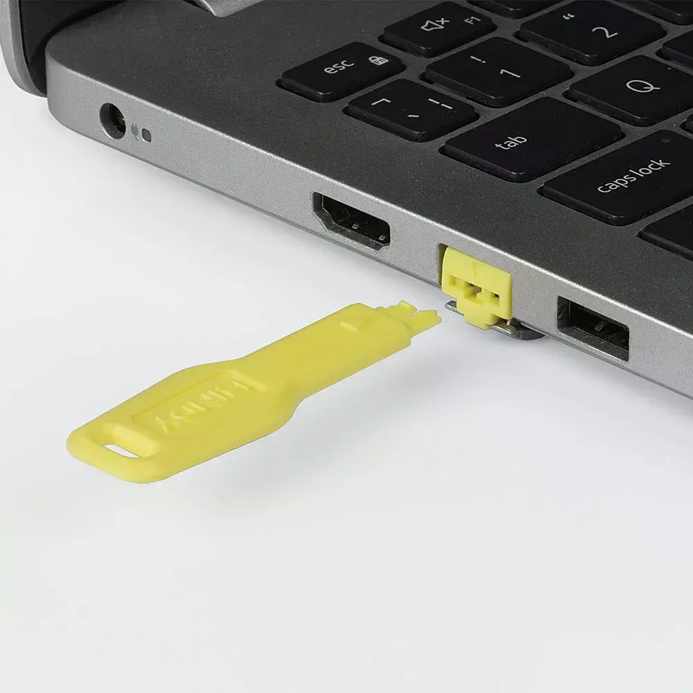 Porta bloķētājs Lindy RJ45 Port Locks Yellow Photo 3